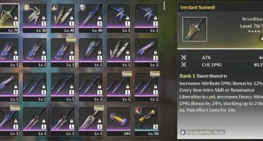 Wuthering Waves - Conta - Jinshi & Jiyan + Arma - Ar 45