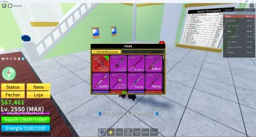 Conta Blox fruits