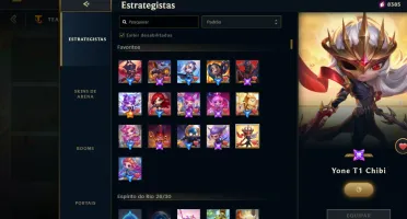 Conta Valorant e League of legends