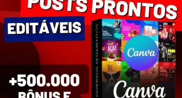12.000 Posts Canva Editáveis: ENVIO AUTOMÁTICO