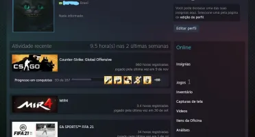 Conta csgo c/ prime, 950 horas, Xerife, nvl 19 gc