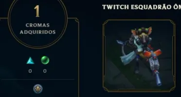 CONTA PLATINA 5 - 44 CHAMP - 11 SKINS