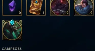 Conta Ouro 4 17 skins habilitadas E muitos espólios