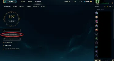 CONTA LOL, +400 SKINS, TODOS OS CHAMPS, PAX SIVIR, 80K IP