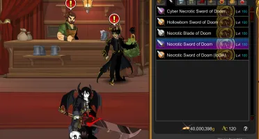Conta AQW " Adventure Quest Worlds " - 209 Badges - Heromart