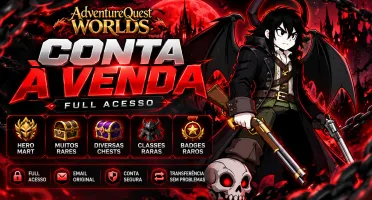 Conta AQW " Adventure Quest Worlds " - 209 Badges - Heromart