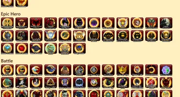 Conta AQW " Adventure Quest Worlds " - 209 Badges - Heromart