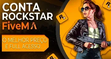 Conta Rockstar FiveM FullAcesso! (ENVIO AUTOMÁTICO!)