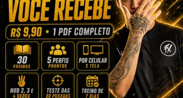 Pack Sensi MT7 Style FF 2026 | Capa + HUD PRO | Sem App