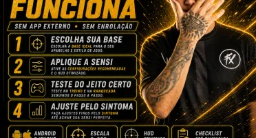 Pack Sensi MT7 Style FF 2026 | Capa + HUD PRO | Sem App