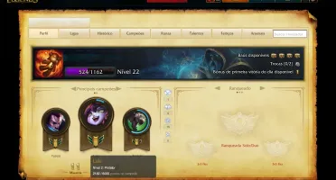 Conta lvl 22 + 16 Champions +3150 ip
