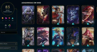 Conta League of Legends + valorant + wild