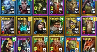 Conta Raid Shadow Legends Lvl 88