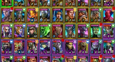 Conta Raid Shadow Legends Lvl 88