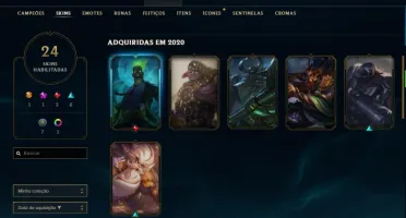 CONTA NO LOL, GOLD 4 E GOLD 3 ULTIMA SEASON,MMR ALTO