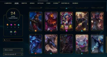 CONTA NO LOL, GOLD 4 E GOLD 3 ULTIMA SEASON,MMR ALTO