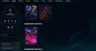 Conta level 30 com 43 champs