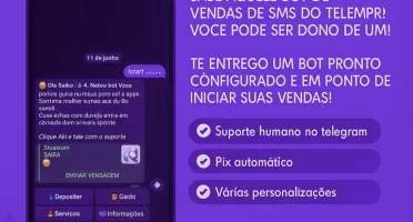 Bot Telegram Revenda De Sms De Ativação 2026 ATUALIZADO!