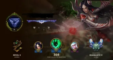 Conta de Lol Diamante 5