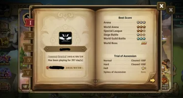 Summoners War Global Triplo LD Zeratu Leona Groa Leo Rica