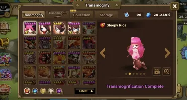 Summoners War Global Triplo LD Zeratu Leona Groa Leo Rica