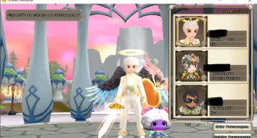 XAMÃ LVL 92 COM MUITOS ITENS