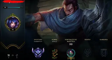 CONTA LOL DIAMANTE 4 - 48W - 14L