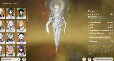 Zibai C2 + Linnea C2 + Mavuika C2 + 165 desejos+