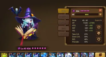 Conta sw com Ld nat 5 (kiki) mid/late game Server Global