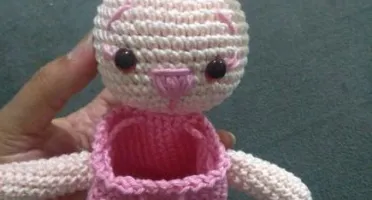Coelhinha Amigurumi