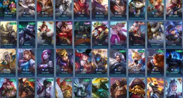 Conta Mobile Legends lv.119 com 333 skins, heróis e emblemas