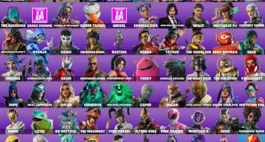 Conta Fortnite | 96 Skins | Pink Ranger | Entrega automática