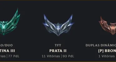 Conta Platina 1, 460 Skins