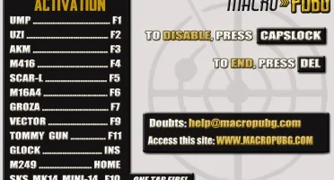 Macro PUBG player unknow's battlegrounds atualizado imediato