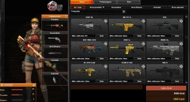 Conta Point Blank Todos os Titulos ,muitos itens e armas!