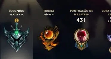 ACC PLATINA LoL +100 SKIN 10 GEMA E MT CRAFT PRA SKIN