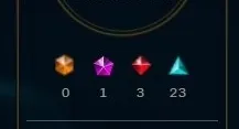 ACC PLATINA LoL +100 SKIN 10 GEMA E MT CRAFT PRA SKIN