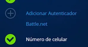 Conta Blizzard com Numero Verificado