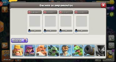 Conta de clash of clans