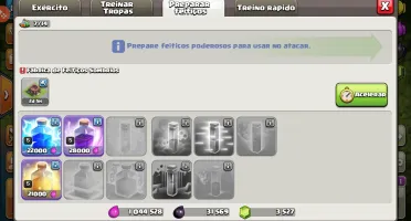 Conta de clash of clans