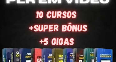 Pack de curso plr em video + super bônus
