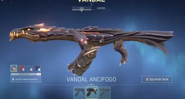 Conta Valorant R$600 gastos - Bundle Lúgubre, Dragão + Passe