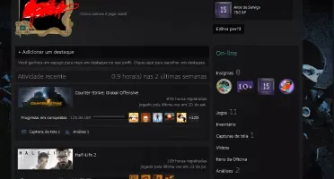 Conta csgo lvl 17 gamersclub
