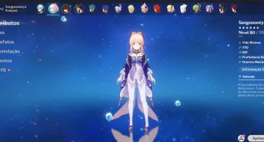 Genhin Impact AR 52 Kokomi e Cyno