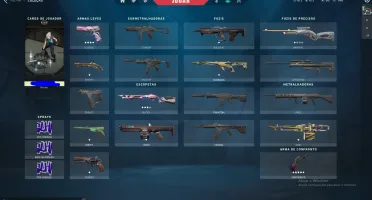 Conta Com Karambit Saqueadora Pronta Para Competitivo