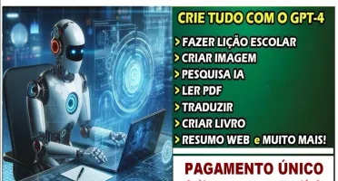 Chat GPT 4 Pro - Crie Videos, Imagens, Áudio e Códigos