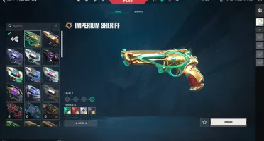 Conta Valorant platina com muitas skins