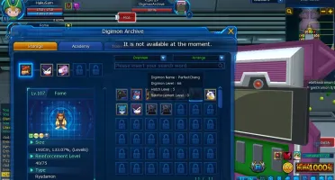 CONTA DIGIMON MASTERS ONLINE PARA FARMAR