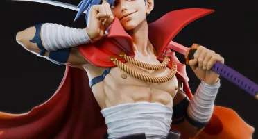 Kamina (Gurren Lagann) 3D STL