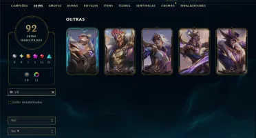Prata 2 com 145 Champs e 92 Skins ( ADC / JG / TOP )